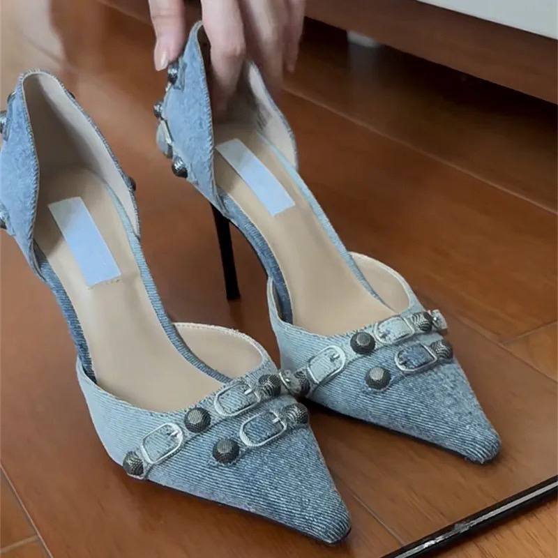 DenimStyle High Heels