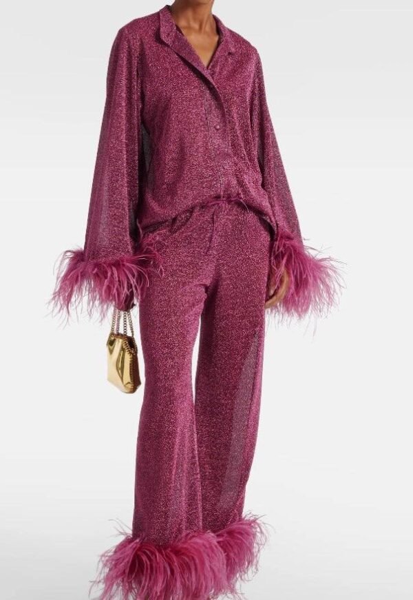 Lurex Lumiere Plumage Long Set