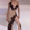 Y2K Mini robe d'été décontractée avec bordure en dentelle et dos nu - Image 3