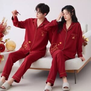 Matching Pyjamas Satin Pyjama Couple Assorti